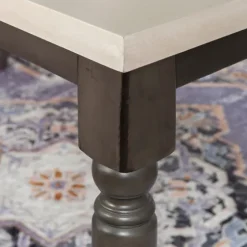 Brown And White Traditional Dining Table-Kirkland's Home Cheap
