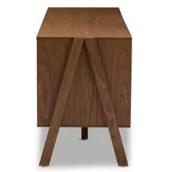 Brown And White Wood Mid-Century Modern Sideboard-Kirkland's Home Outlet