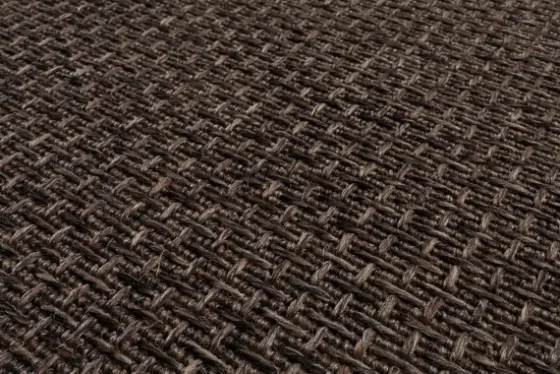 Brown Bordered Outdoor Area Rug, 5X7-Kirkland's Home Outlet