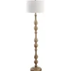 Brown Carved Spindle Floor Lamp-Kirkland's Home Shop