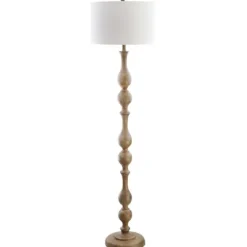 Brown Carved Spindle Floor Lamp-Kirkland's Home Shop