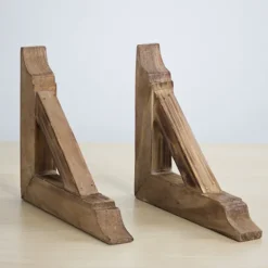 Brown Corbel Shelf Brackets, Set Of 2-Kirkland's Home Outlet