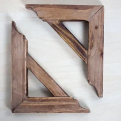 Brown Corbel Shelf Brackets, Set Of 2-Kirkland's Home Outlet