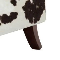 Brown Cow Print Upholstered Accent Chair-Kirkland's Home Hot