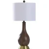 Brown Curved Wood Table Lamp-Kirkland's Home Discount