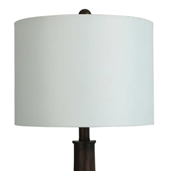 Brown Curved Wood Table Lamp-Kirkland's Home Discount