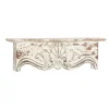 Brown Distressed Carved Wood Wall Shelf-Kirkland's Home Hot