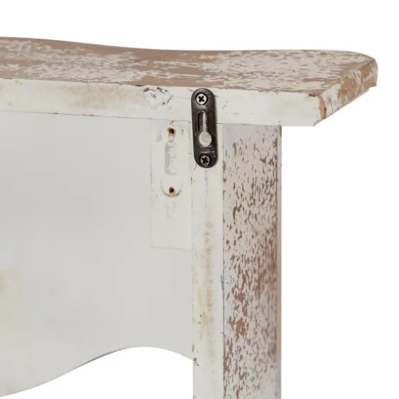 Brown Distressed Carved Wood Wall Shelf-Kirkland's Home Hot