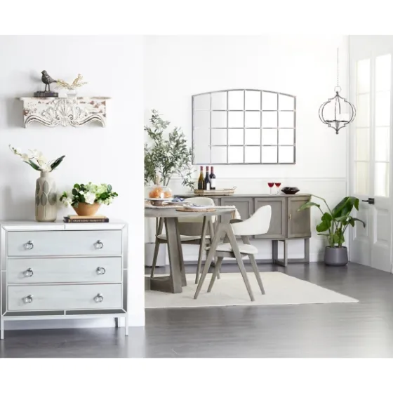 Brown Distressed Carved Wood Wall Shelf-Kirkland's Home Hot