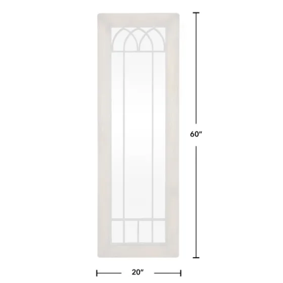 Brown Larissa Arched Window Leaning Mirror-Kirkland's Home Cheap