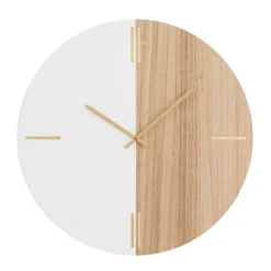 Brown Neutral Element Wall Clock-Kirkland's Home Discount