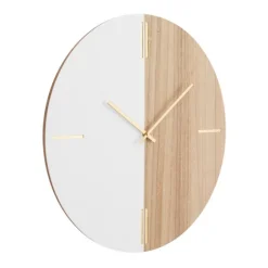 Brown Neutral Element Wall Clock-Kirkland's Home Discount