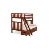 Brown Pine 2-Drawer Detachable Full/Twin Bunk Bed-Kirkland's Home Sale