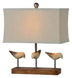 Brown Resin Birds Rec Gle Table Lamp-Kirkland's Home Outlet