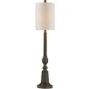 Brown Resin Traditional Candlestick Buffet Lamp-Kirkland's Home Shop