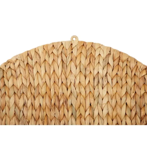 Brown Sea Grass Woven Round Wall Shelf-Kirkland's Home Sale