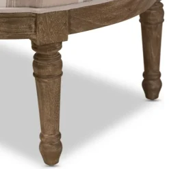 Brown Striped Upholstered Accent Chair-Kirkland's Home Shop