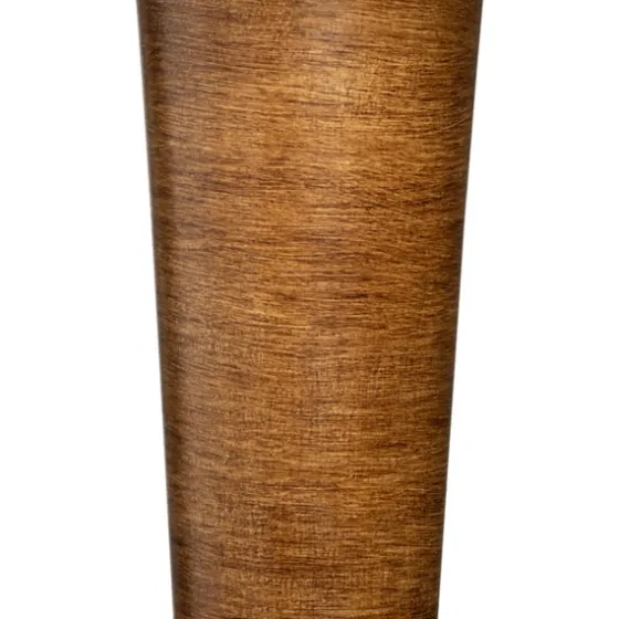 Brown Tapered Base Velvet Shade Floor Lamp-Kirkland's Home Discount