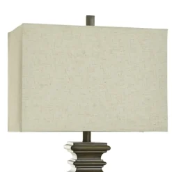 Brown Traditional Rectangular Table Lamp-Kirkland's Home Cheap