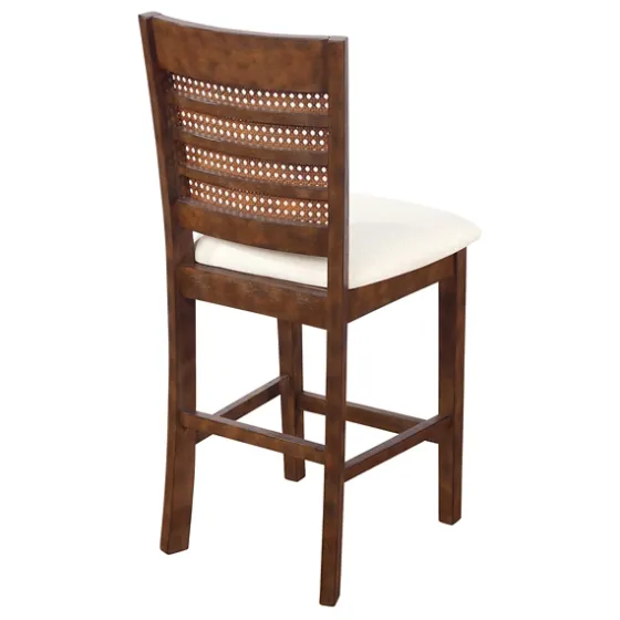 Brown Wilbur Cane Back Counter Stools, Set Of 2-Kirkland's Home Best Sale
