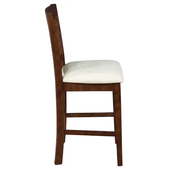 Brown Wilbur Cane Back Counter Stools, Set Of 2-Kirkland's Home Best Sale