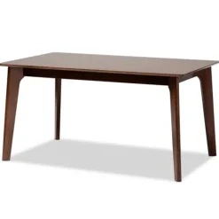 Brown Wood And Beige Upholstered 7-Pc. Dining Set-Kirkland's Home Shop