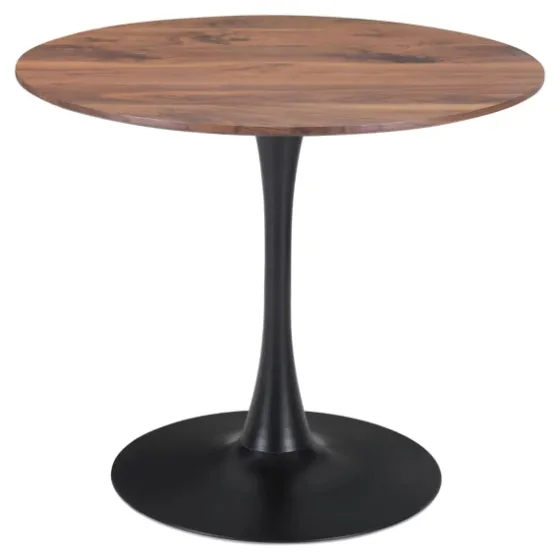 Brown Wood And Black Metal Bistro Dining Table-Kirkland's Home Cheap