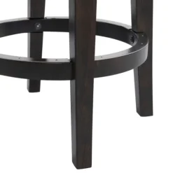 Brown Wood Backless Swivel 2-Pc. Counter Stool Set-Kirkland's Home Cheap