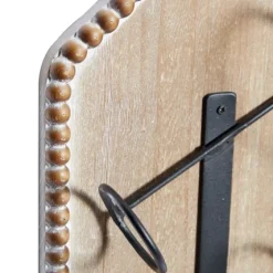 Brown Wood Bottle Frame Metal Bracket Wine Holder-Kirkland's Home Flash Sale