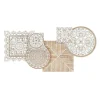 Brown Wood Geometric Layered Shapes Wall Plaque-Kirkland's Home Outlet