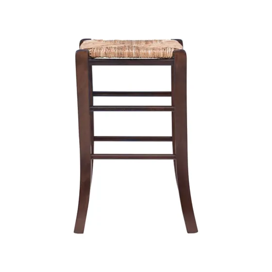 Brown Wood Grass Backless 2-Pc. Counter Stool Set-Kirkland's Home Discount