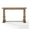 Brown Wood Pedestal Base Console Table-Kirkland's Home Cheap