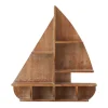 Brown Wood Sailboat Wall Shelf-Kirkland's Home Fashion