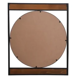 Brown Wooden Slats Round Frame Mirror-Kirkland's Home Best Sale
