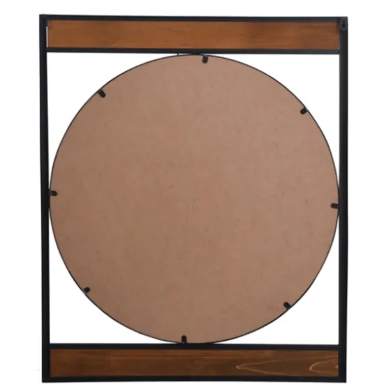 Brown Wooden Slats Round Frame Mirror-Kirkland's Home Best Sale