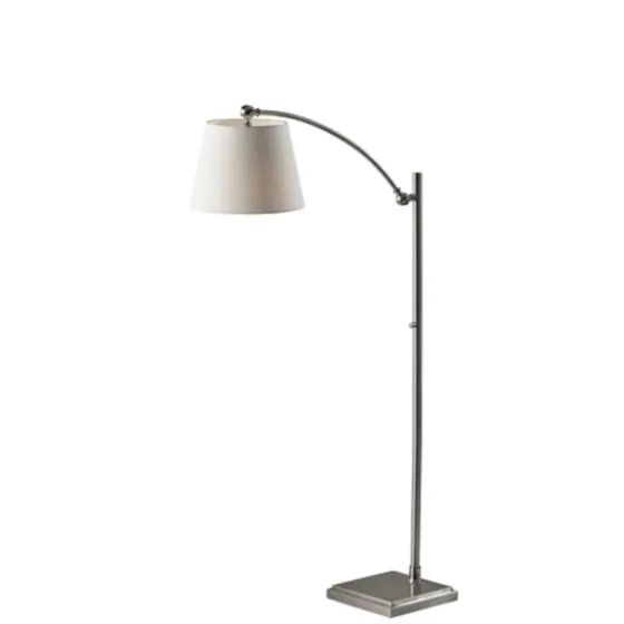 Brushed Adjustable Arm Floor Lamp-Kirkland's Home Cheap