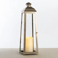 Brushed Ecru Lantern, 30 In.-Kirkland's Home Best Sale