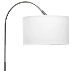 Brushed Nickel Arched Stem Floor Lamp-Kirkland's Home Discount