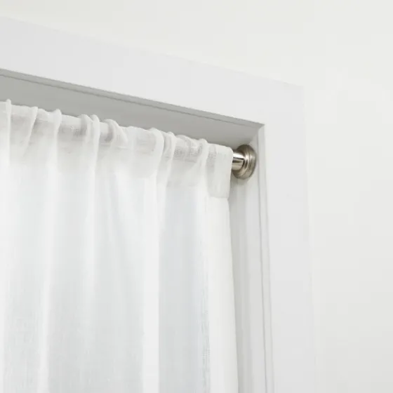 Brushed Nickel Iron Tension Rod, 40 In.-Kirkland's Home Best