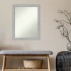 Brushed Nickel Modern Decorative Framed Mirror-Kirkland's Home Sale