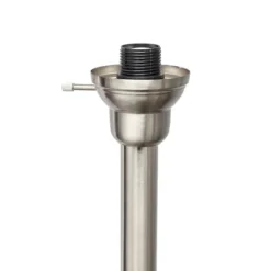 Brushed Nickel 3-Scallop Glass Floor Lamp-Kirkland's Home Best Sale
