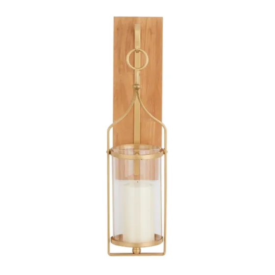 Brushed Poplar Wood Sconce-Kirkland's Home Online