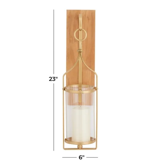Brushed Poplar Wood Sconce-Kirkland's Home Online
