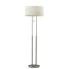 Brushed Steel Double-Bulb Oval Floor Lamp-Kirkland's Home Hot