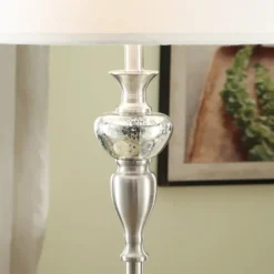 Brushed Steel Fluted Floor Lamp-Kirkland's Home Hot