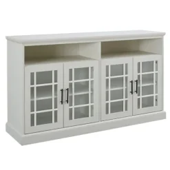 Brushed Window Pane Tv Stand-Kirkland's Home Best Sale