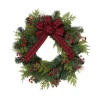Buffalo Check And Berries Christmas Wreath-Kirkland's Home Store