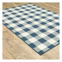Buffalo Check Outdoor Area Rug, 3X5-Kirkland's Home Store