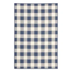 Buffalo Check Outdoor Area Rug, 6X9-Kirkland's Home Best