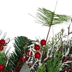 Buffalo Check Plaid Ribbon Holiday Wreath-Kirkland's Home Shop